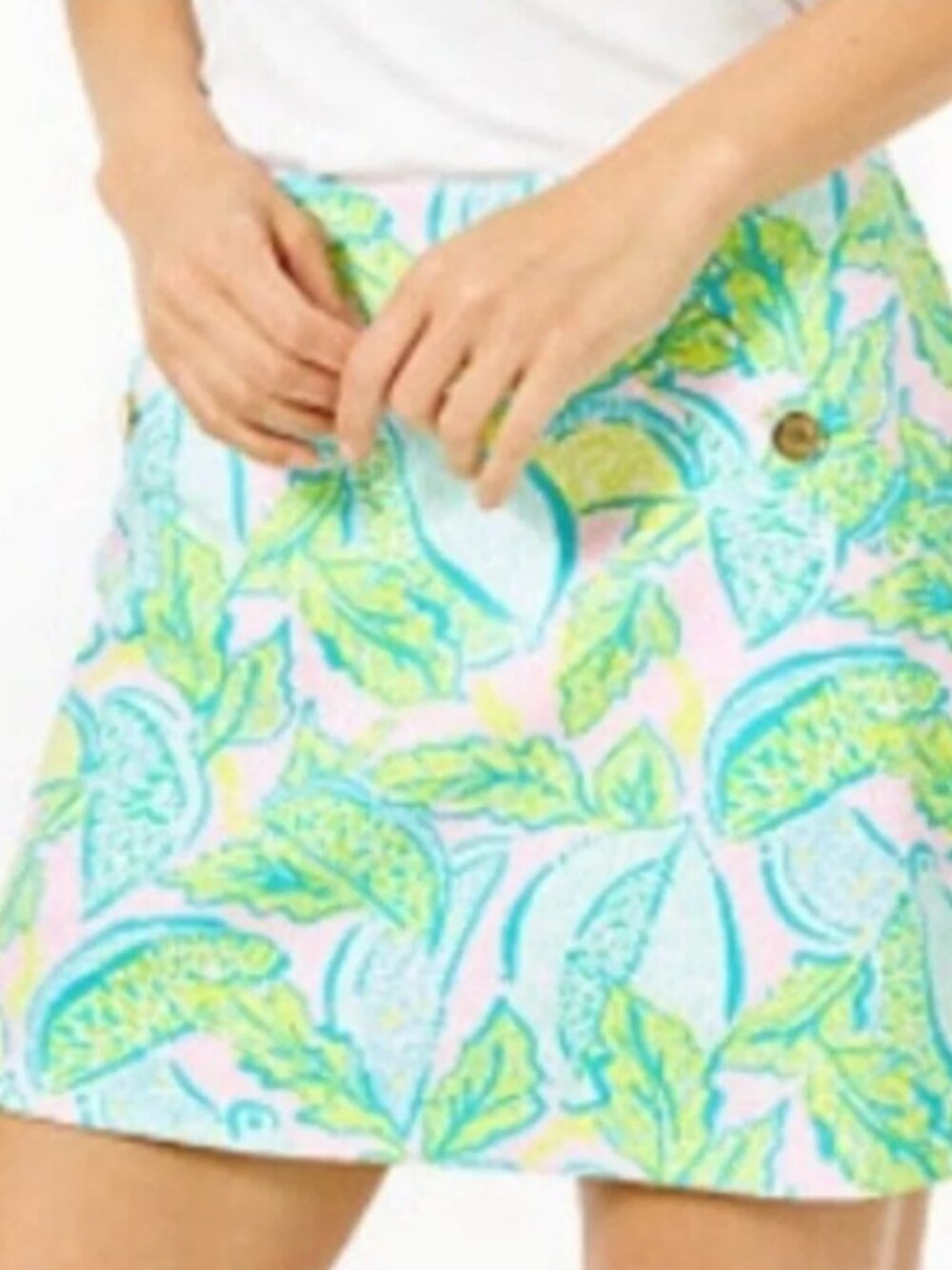 NWt Lilly Pulitzer Lilly Pulitzer Madison skort urchin pink vitamin sea XL